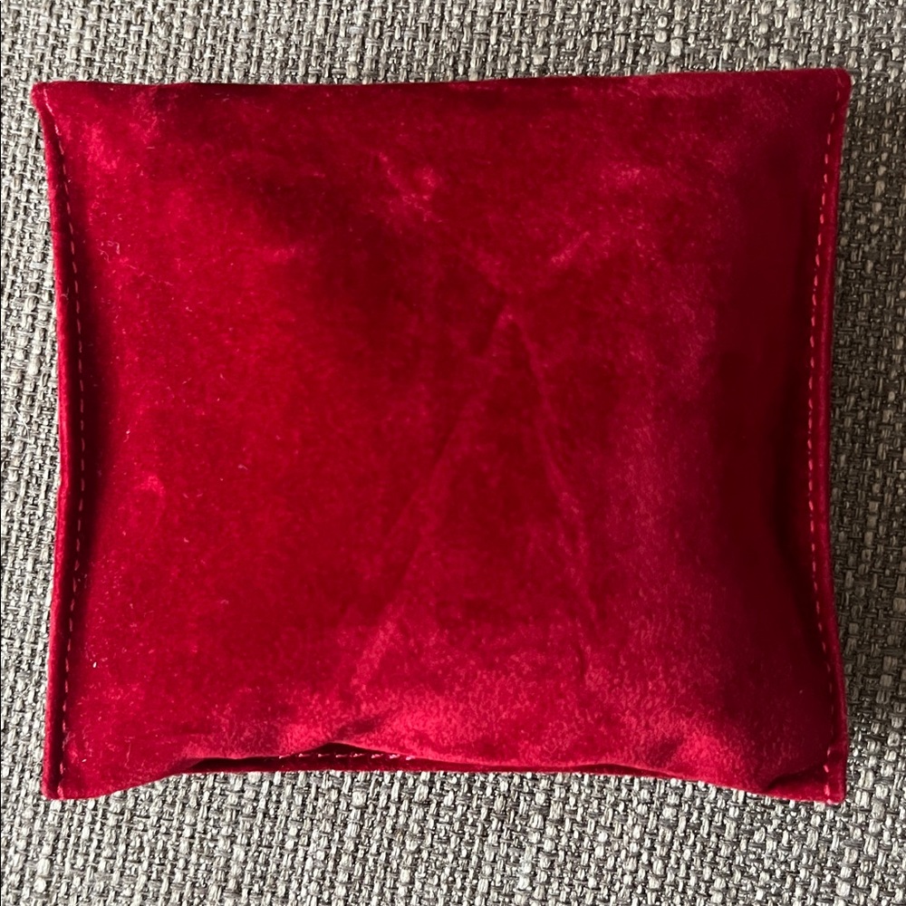 Authentic Cartier Red Pouch With Insert - image 7